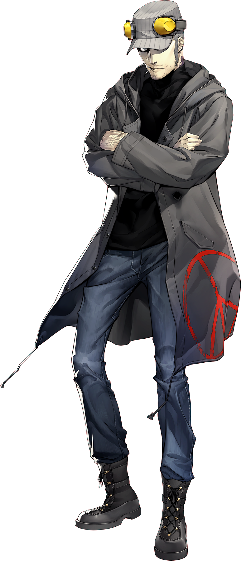 iwai munehisa (persona and 1 more) drawn by soejima_shigenori