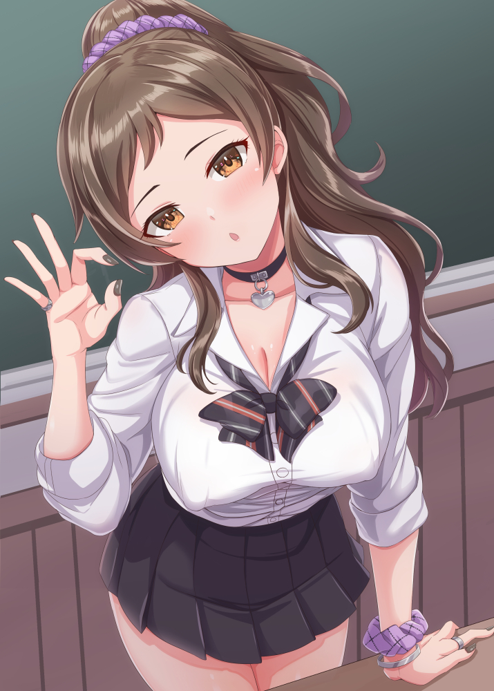 kitazawa shiho (idolmaster and 2 more) drawn by dan_(orange_train)