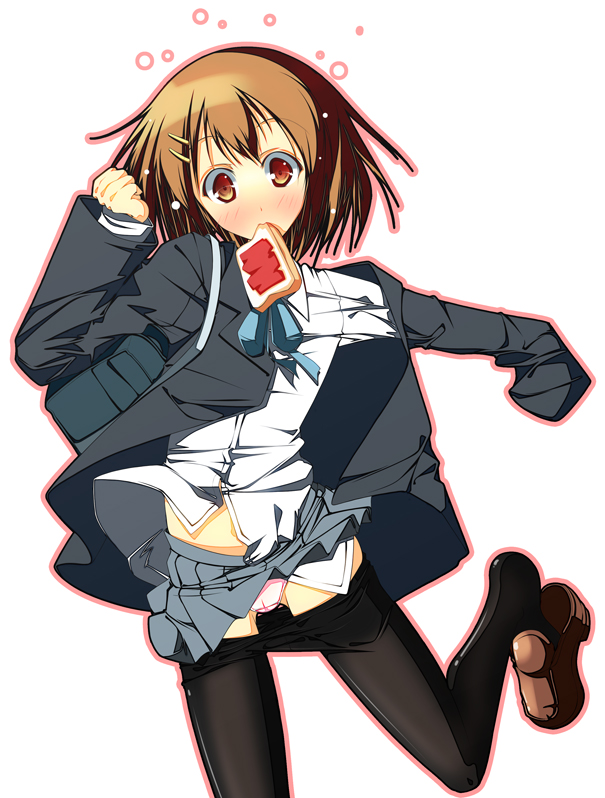 hirasawa yui (k-on!) drawn by chu_(chu_inthis)