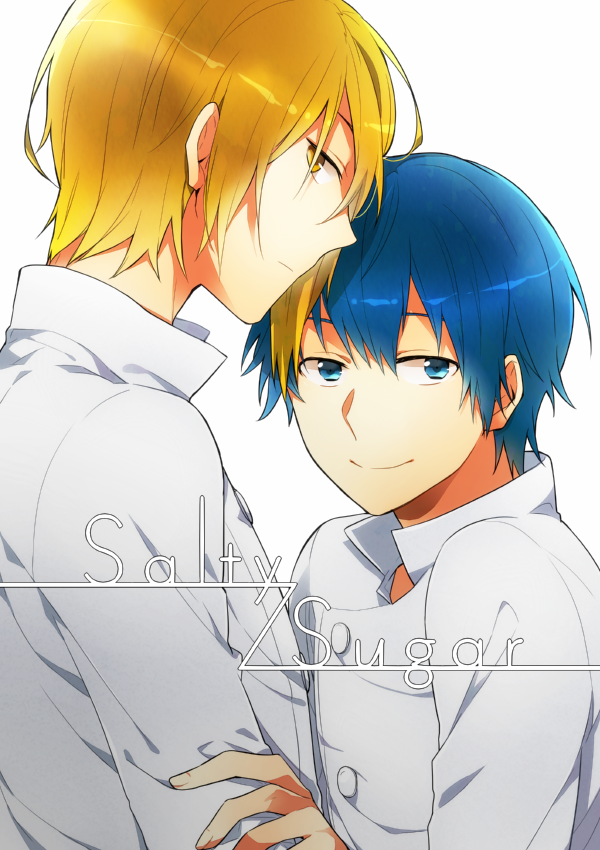 satou jun and souma hiroomi (working!!) drawn by tooru_(jux)