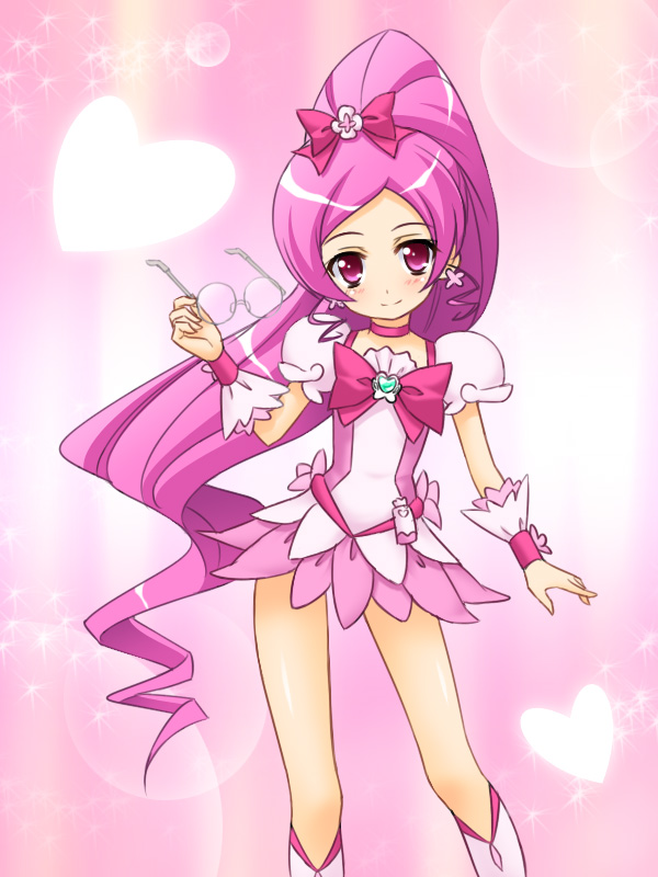 hanasaki tsubomi and cure blossom (precure and 1 more) drawn by masakichi_(crossroad)