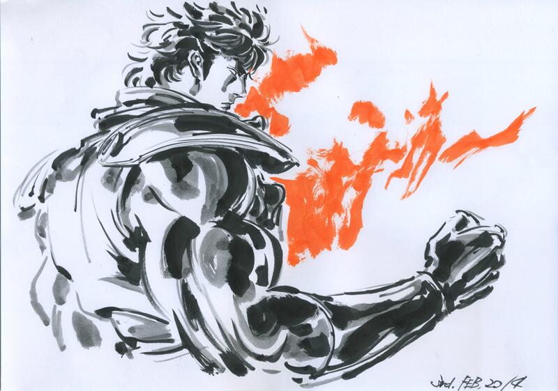 kenshiro (hokuto no ken) drawn by hayama_jun'ichi