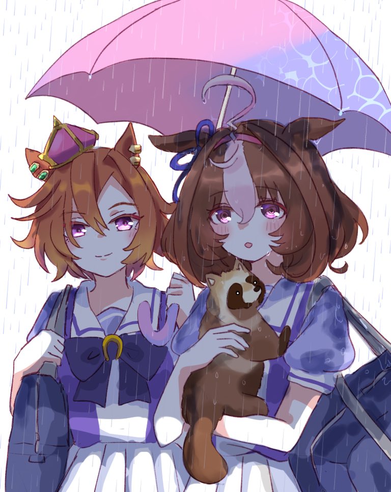 t.m. opera o and meisho doto (umamusume) drawn by mokuroo