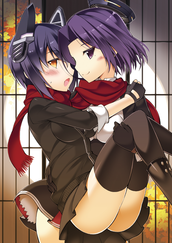 tenryuu and tatsuta (kantai collection) drawn by ohta_yuichi