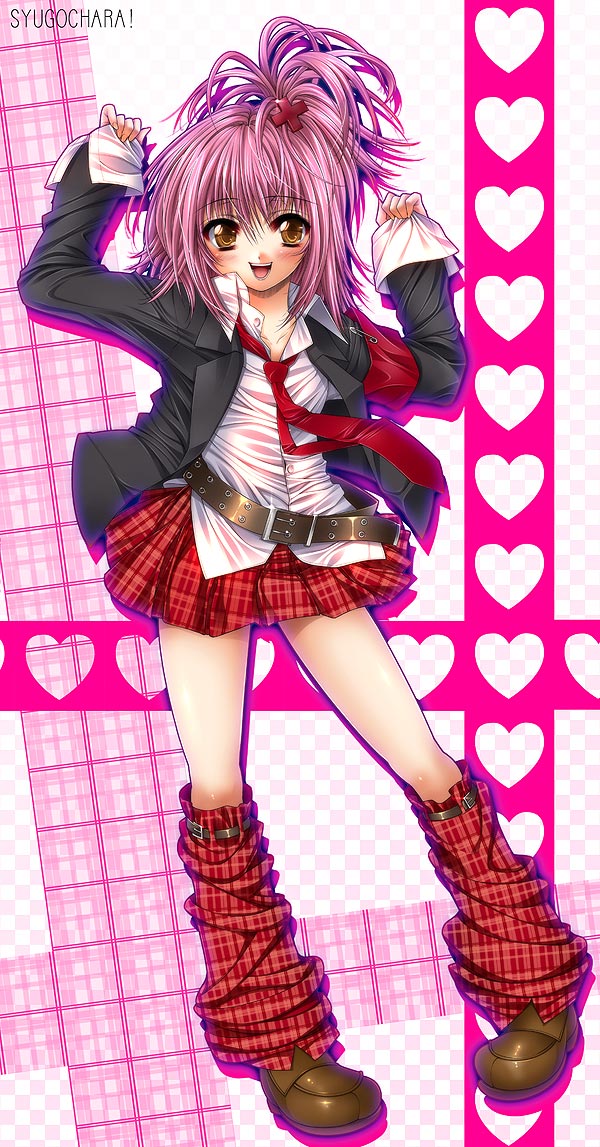 hinamori amu (shugo chara!) drawn by yoshida_inuhito
