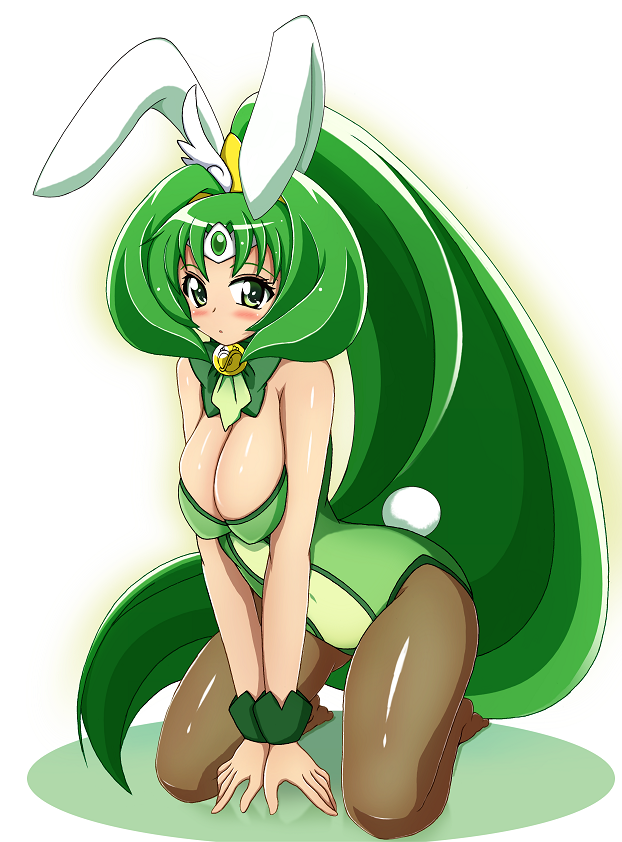 midorikawa nao and cure march (precure and 1 more) drawn by yuzumiya_mono