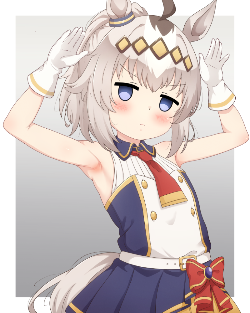 oguri cap (umamusume and 1 more) drawn by zendamu