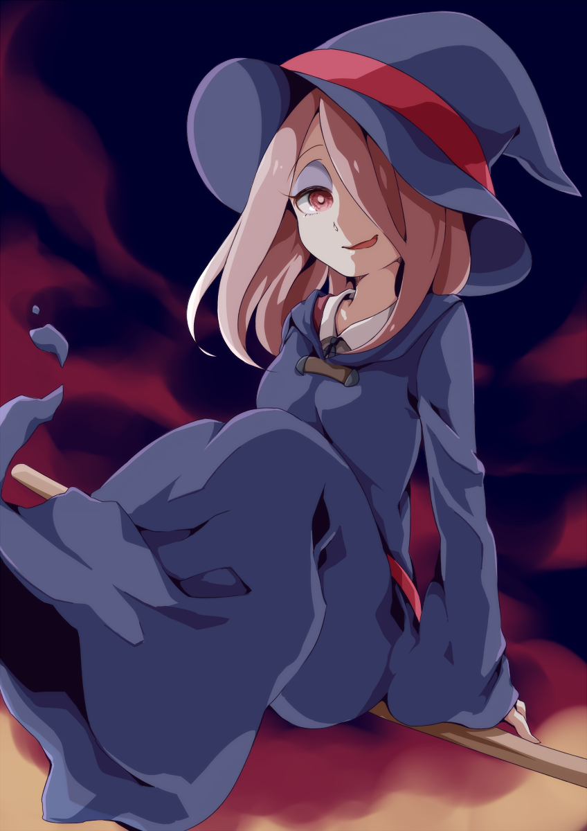 sucy manbavaran (little witch academia) drawn by akira_ry0