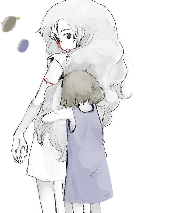 usotsuki and nanashi (yume nisshi) drawn by tsukushi_(toxicdoll)