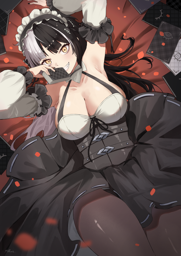shiori novella (hololive and 2 more) drawn by mush_(mushlicious)