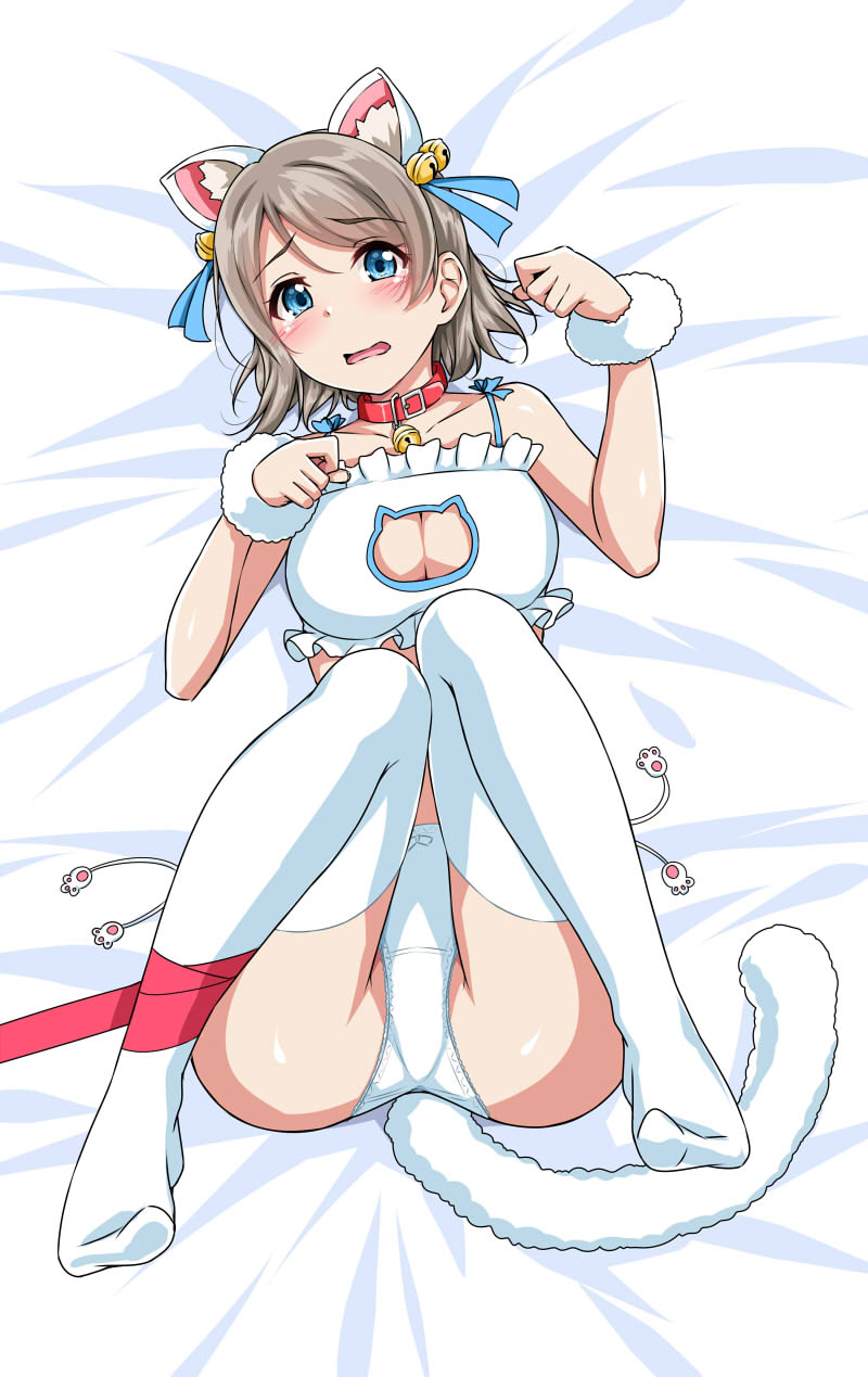 watanabe you (love live! and 1 more) drawn by yopparai_oni