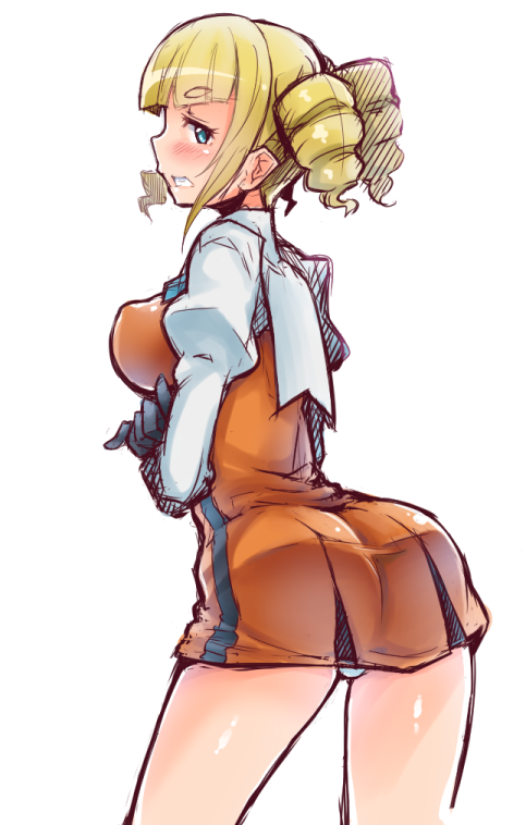 yajima caroline (gundam and 1 more) drawn by kagami_uekusa