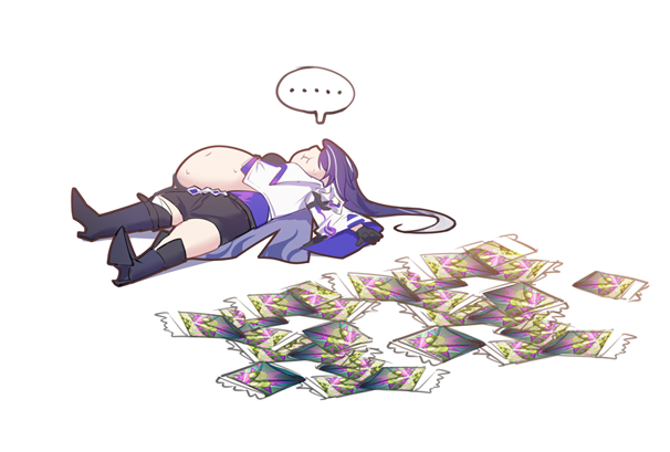acheron (honkai and 1 more) drawn by xion32