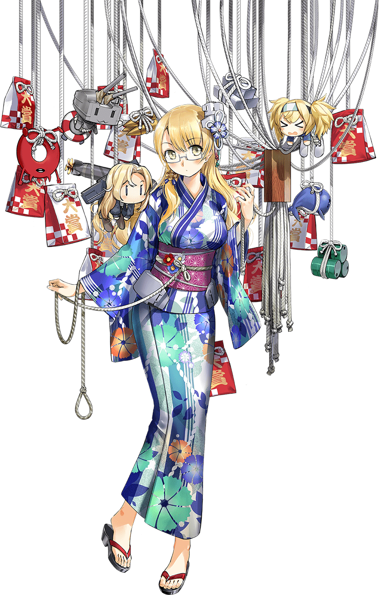 rensouhou-chan, gambier bay, enemy lifebuoy, hornet, little blue whale, and 1 more (kantai collection) drawn by zeco