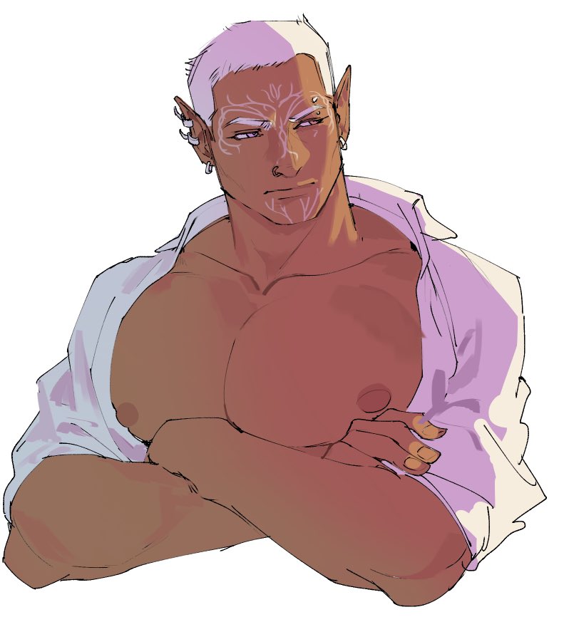 tav (dungeons & dragons and 2 more) drawn by titanium886