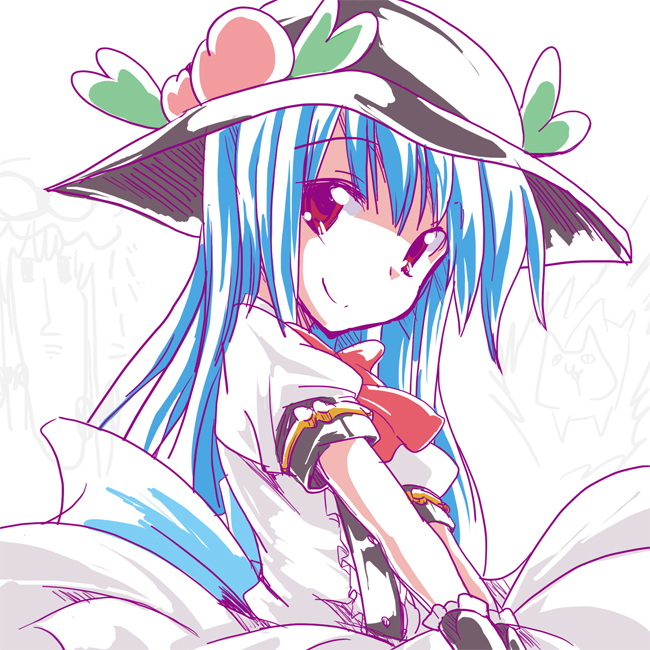 yakumo yukari, yakumo ran, and hinanawi tenshi (touhou) drawn by fa_no_hito