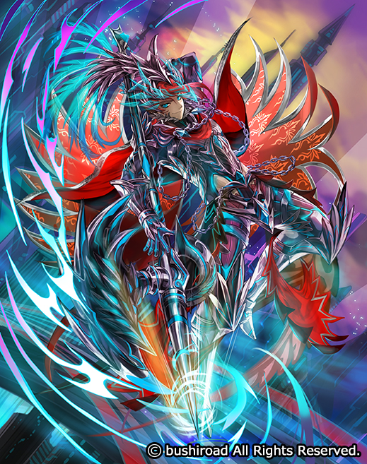 halberd revenger peredur (cardfight!! vanguard) drawn by moreshan