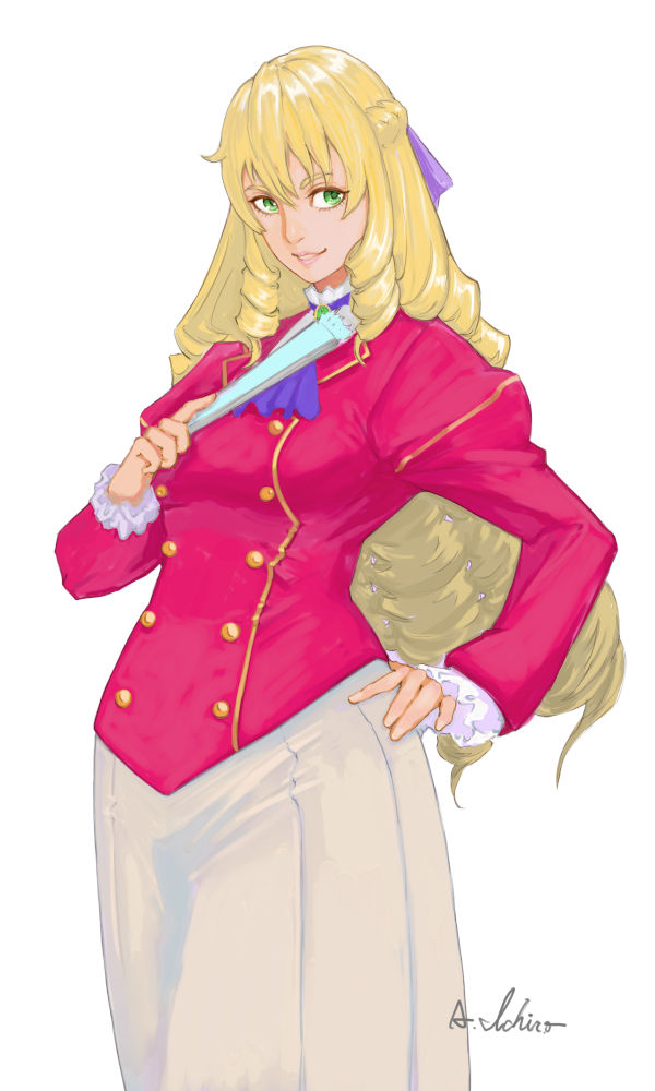 grace auvergne (akuyaku reijou tensei ojisan) drawn by a_ichiro