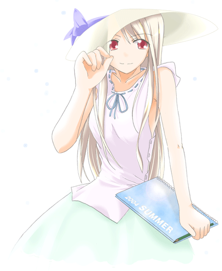 illyasviel von einzbern (fate and 1 more) drawn by fujitsuki