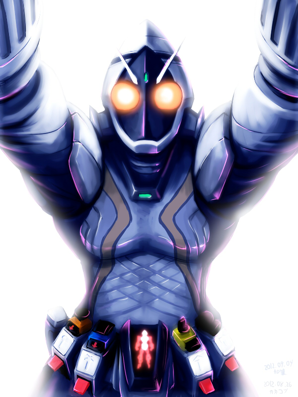 kamen rider fourze and base states (kamen rider and 1 more) drawn by kaneko_tsukasa