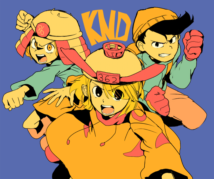 numbuh 86, numbuh 362, and numbuh 60 (codename: kids next door) drawn by t_k_g