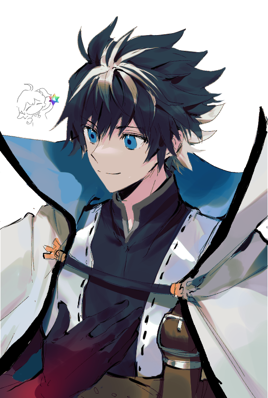 fujimaru ritsuka and charlemagne (fate and 4 more) drawn by ss_un17