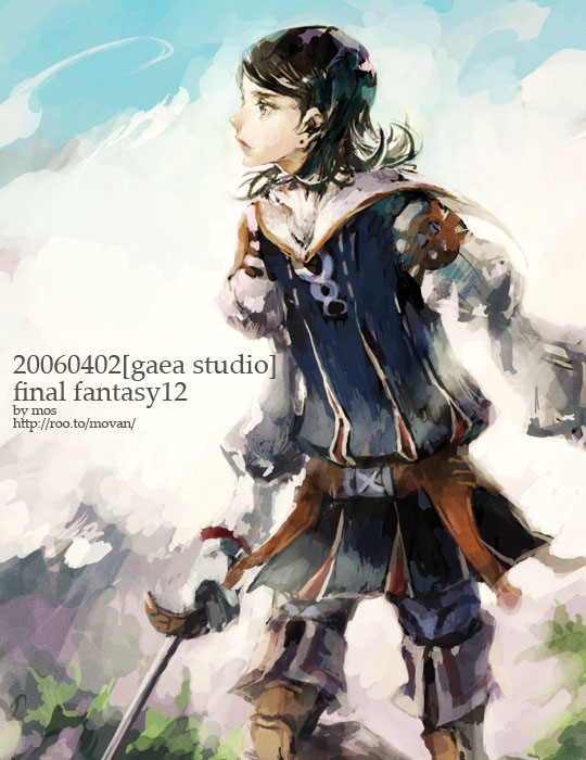 larsa ferrinas solidor (final fantasy and 1 more) drawn by mos