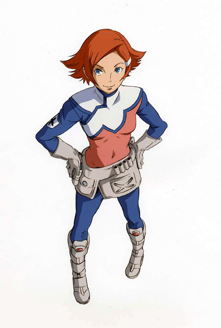 sara kodama (overman king gainer) drawn by yoshida_ken'ichi