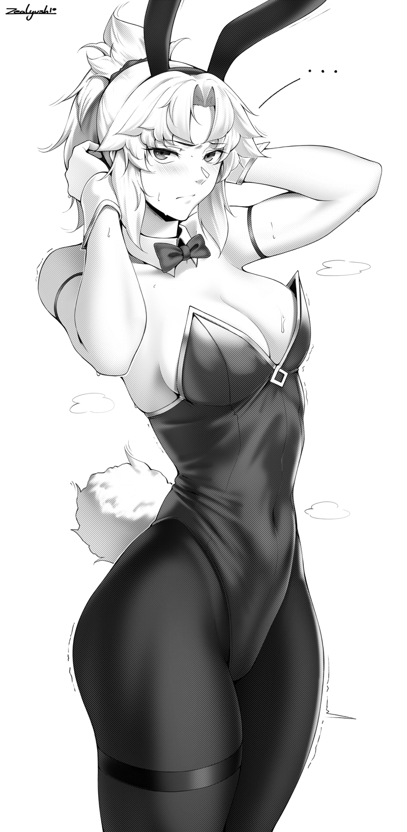 mordred (fate and 1 more) drawn by zealyush