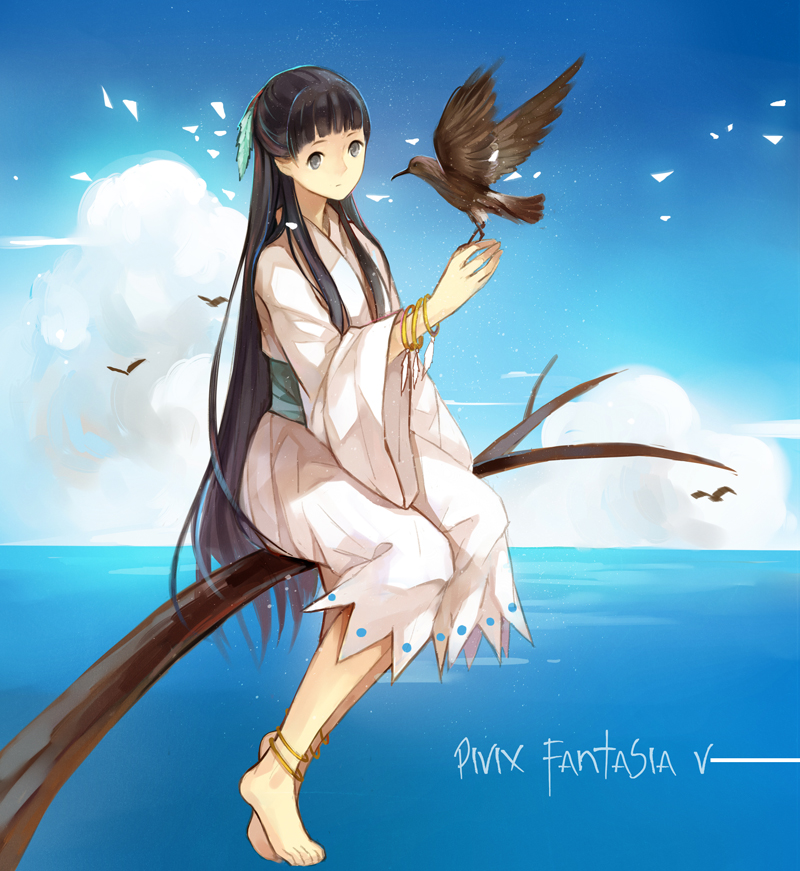 pixiv fantasia and 1 more drawn by kaka123
