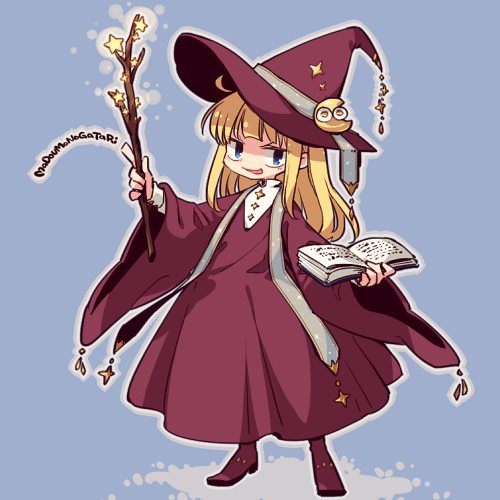 witch (puyopuyo and 1 more) drawn by rakuni