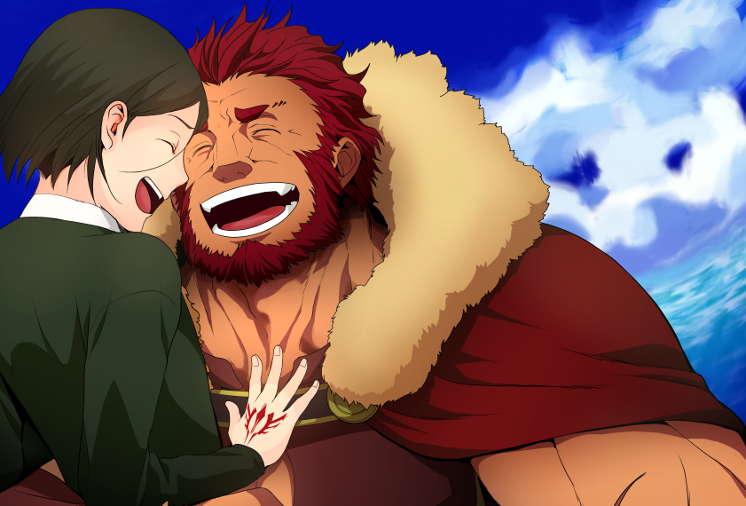 iskandar and waver velvet (fate and 1 more) drawn by kikuyarou