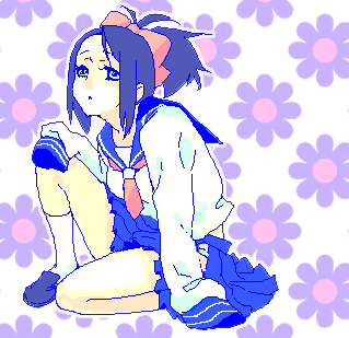 oora kanako (sayonara zetsubou sensei) drawn by shio_(noinoi)