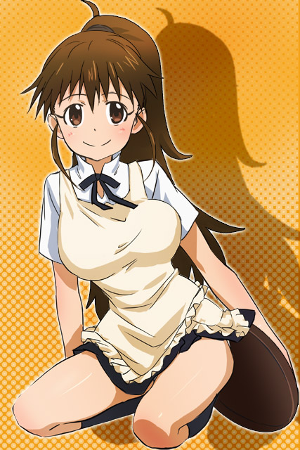 taneshima popura (working!!) drawn by haruyama_kazunori