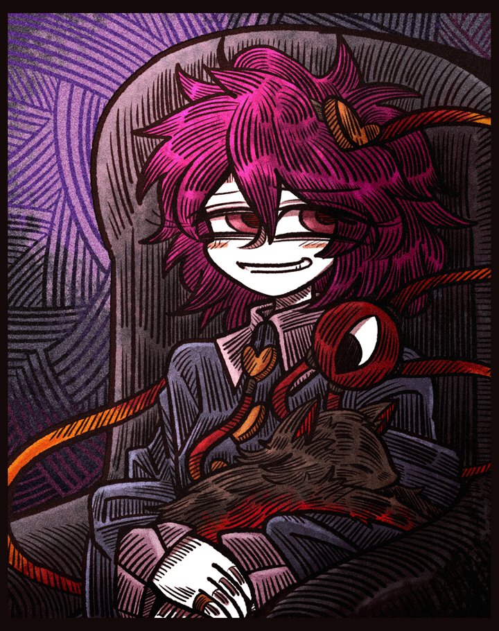 komeiji satori and kaenbyou rin (touhou) drawn by suenari_(peace)