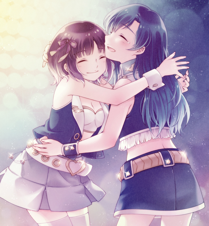 kisaragi chihaya and amami haruka (idolmaster) drawn by fuuka_(fukasheu)