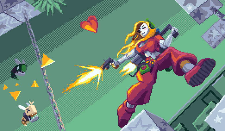 curly brace (cave story) drawn by daydream_stream