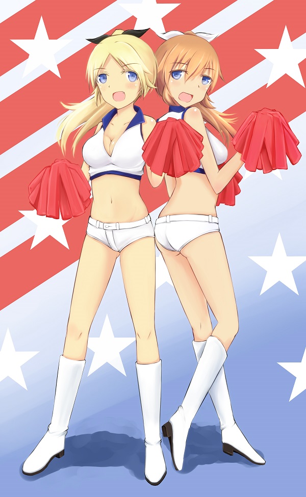 charlotte e. yeager and katharine o'hare (world witches series and 2 more) drawn by rasielcochma