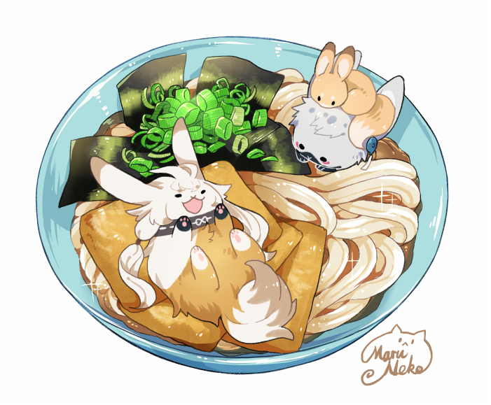 kogitsunemaru, nakigitsune, and nakigitsune's fox (touken ranbu) drawn by maruneko