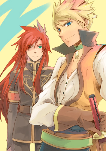 guy cecil and asch (tales of and 1 more) drawn by ayumiso