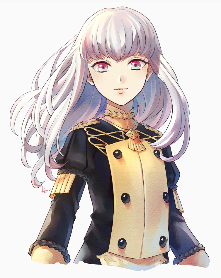 lysithea von ordelia (fire emblem and 1 more) drawn by akke