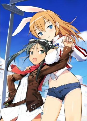 charlotte e. yeager and francesca lucchini (world witches series and 1 more) drawn by shimada_fumikane