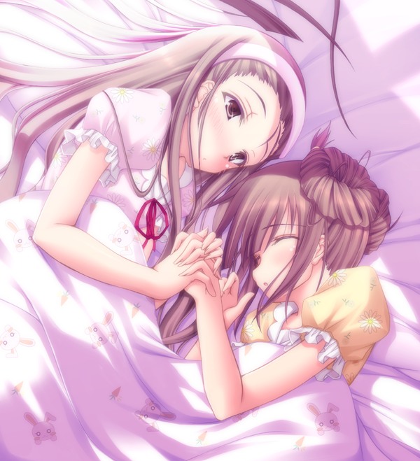minase iori and takatsuki yayoi (idolmaster) drawn by kago_no_tori