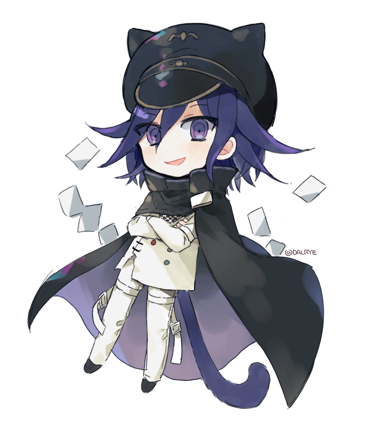 oma kokichi (danganronpa and 1 more) drawn by dalrye_v3
