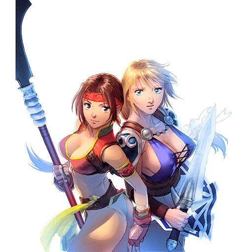 sophitia alexandra and seong mi-na (soulcalibur and 1 more) drawn by kawano_takuji