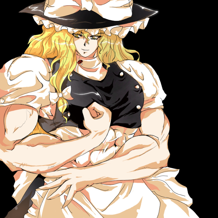 kirisame marisa and cho marisa (touhou) drawn by auer