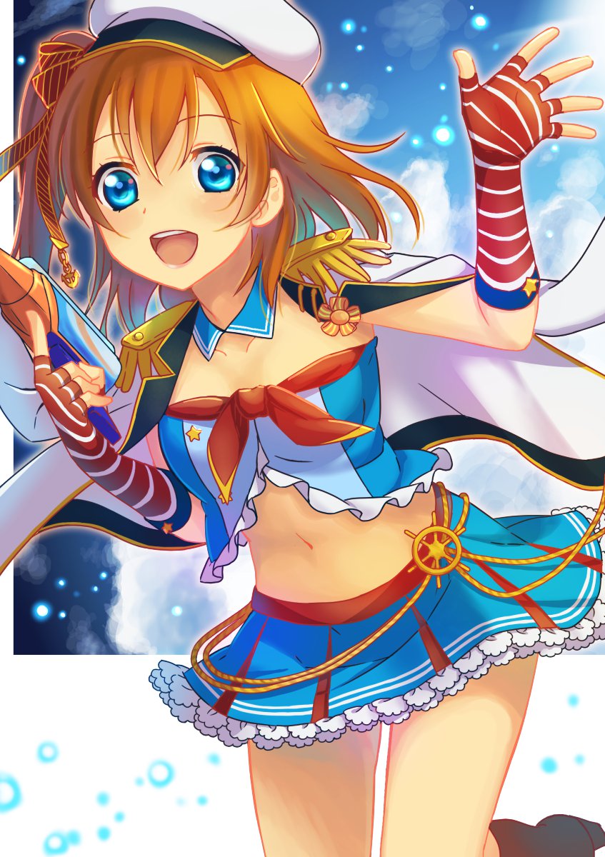 kosaka honoka (love live! and 2 more) drawn by 403_(artist)