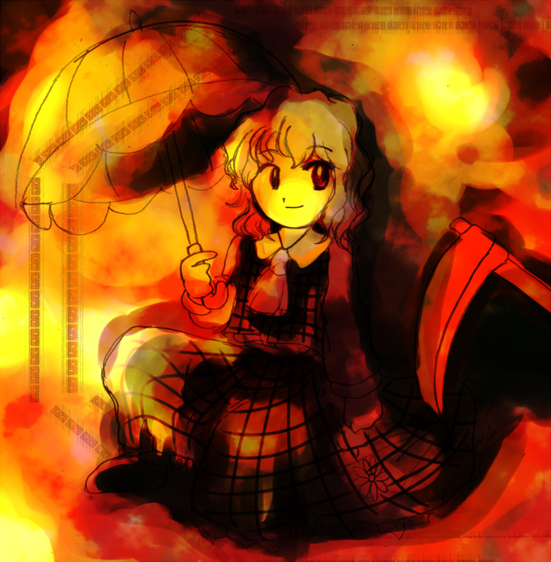 kazami yuuka (touhou and 2 more) drawn by miura_(herselves)