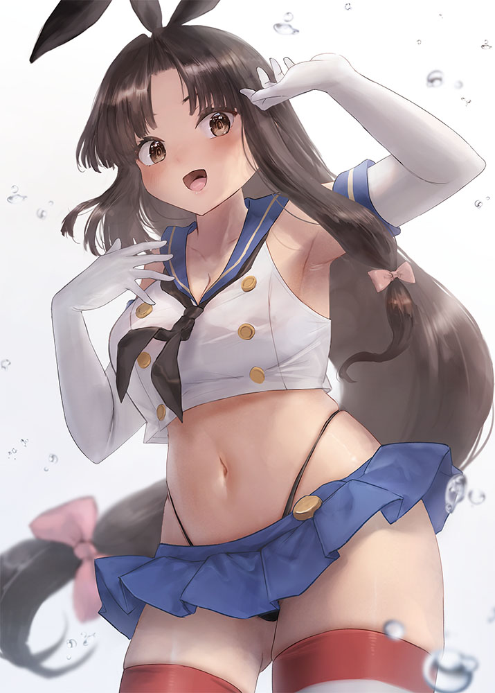shimakaze and shouhou (kantai collection) drawn by toka_(marchlizard)