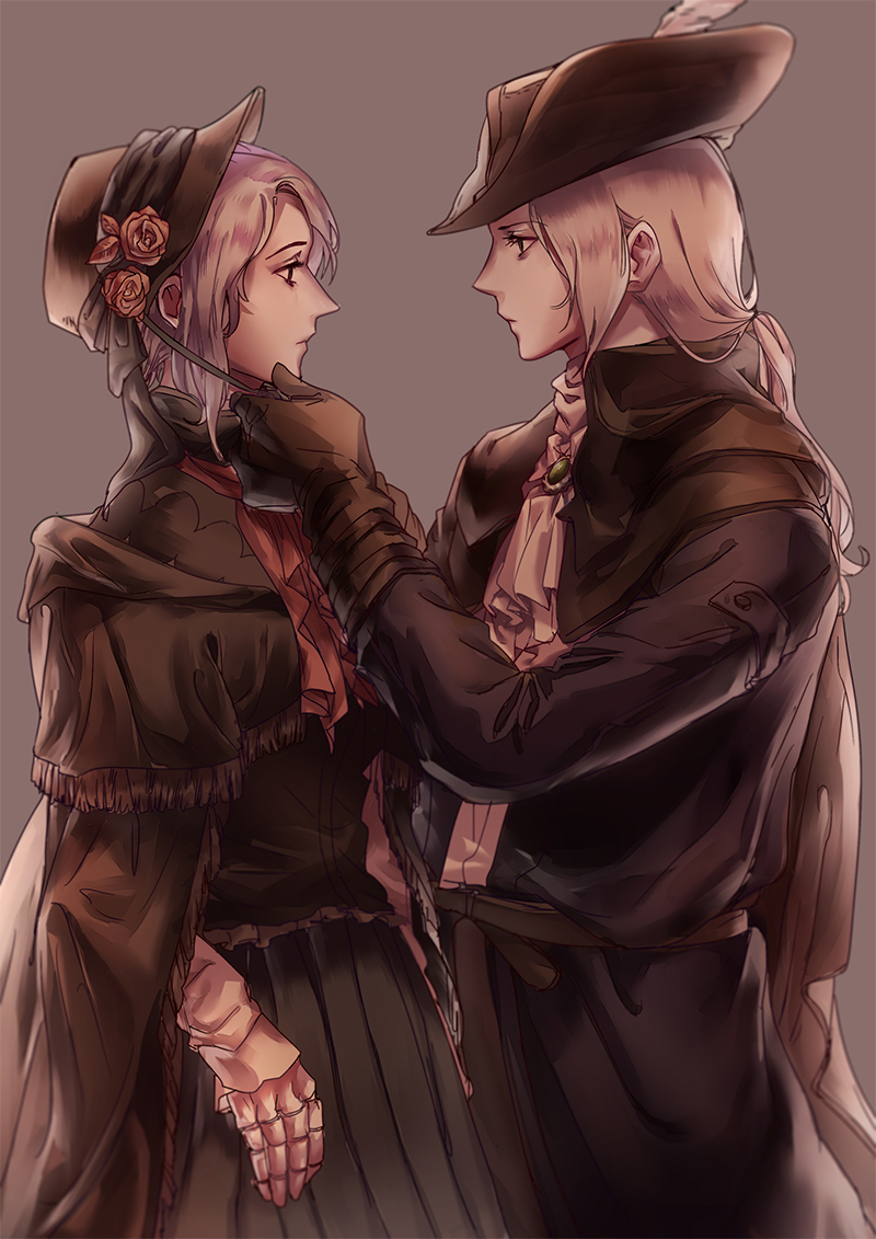 plain doll and lady maria of the astral clocktower (bloodborne) drawn by wldms8036